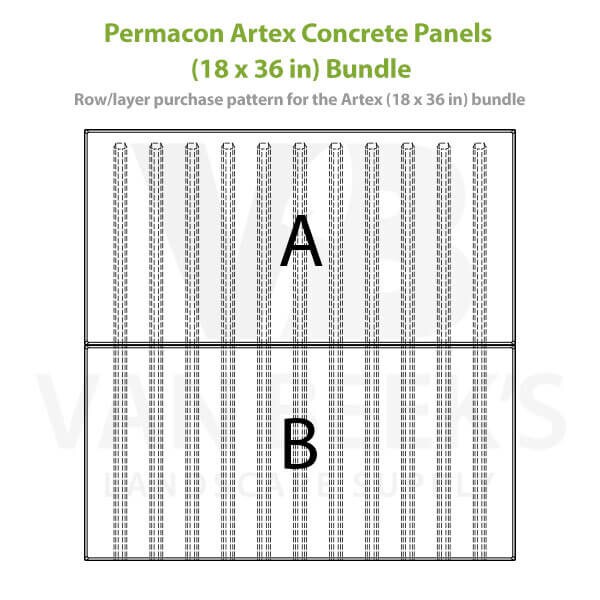 Permacon Artex Concrete Panel